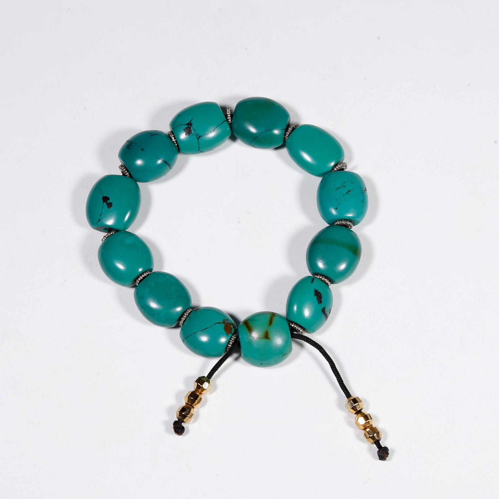 A TURQUOISE PRAYER MALA (1 of 9)