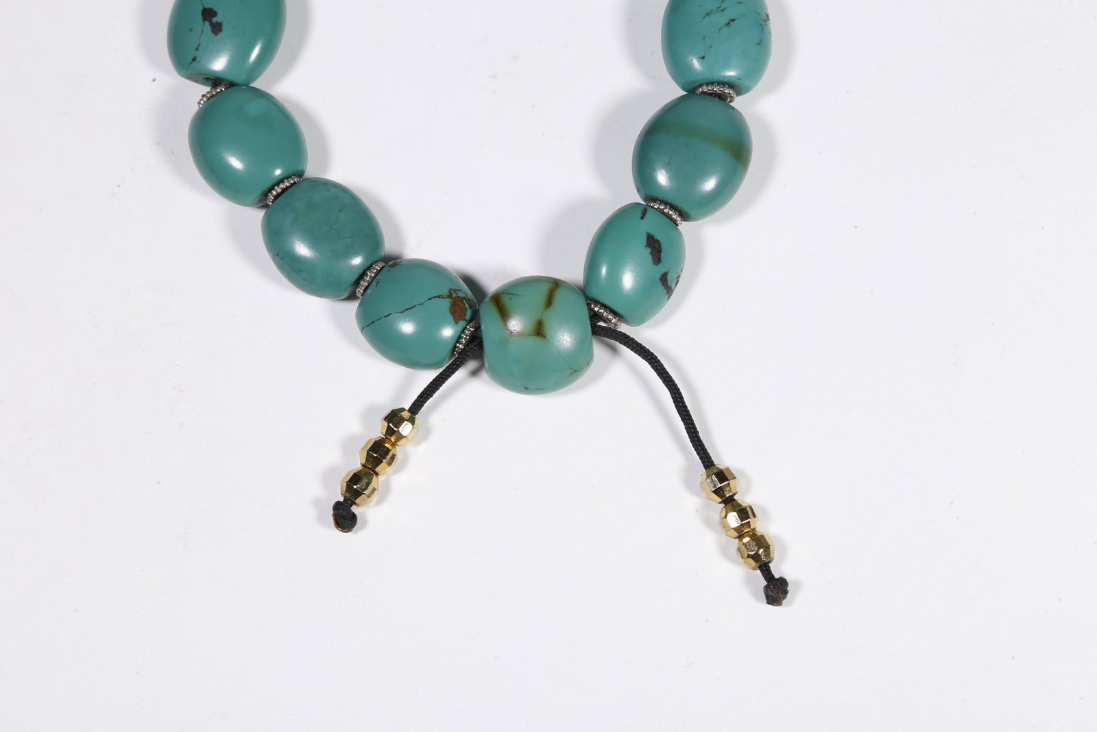 A TURQUOISE PRAYER MALA - 3