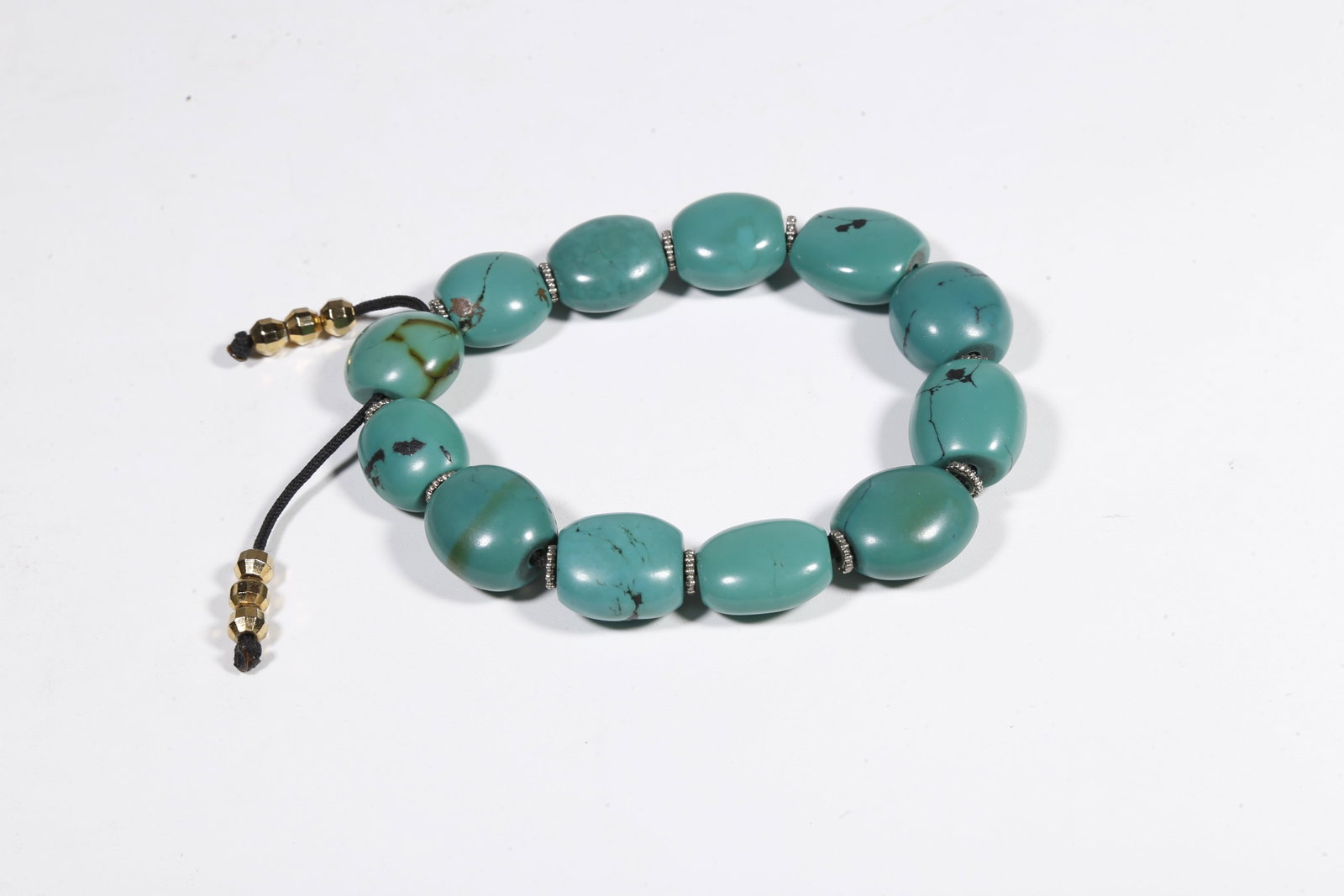 A TURQUOISE PRAYER MALA - 6