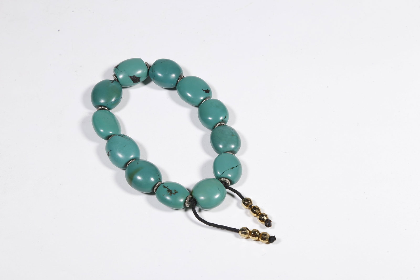 A TURQUOISE PRAYER MALA - 9