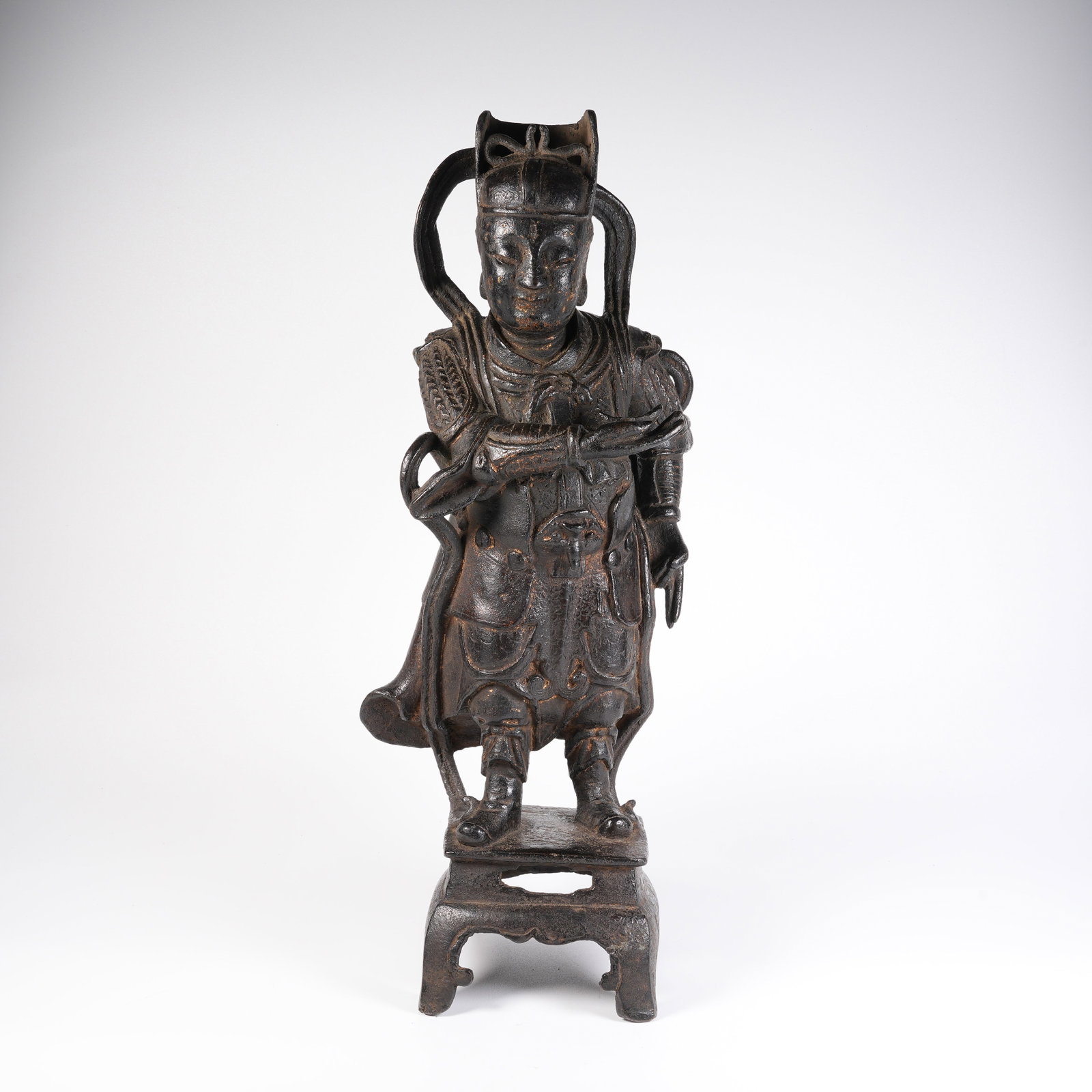 A BRONZE STATUE OF LORD ERLANG: Bronze Statue of Lord Erlang