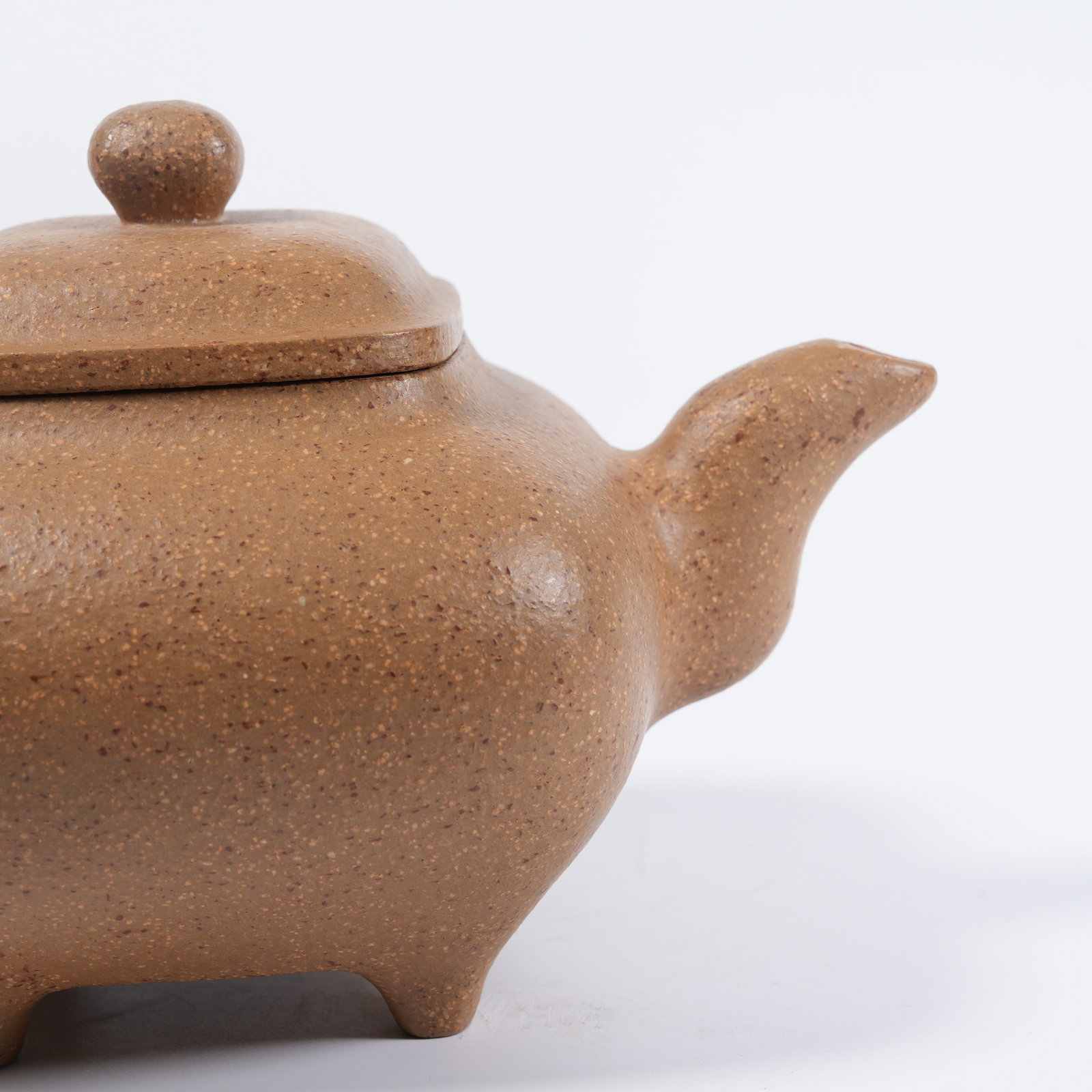 A YIXING CLAY EWER - 2