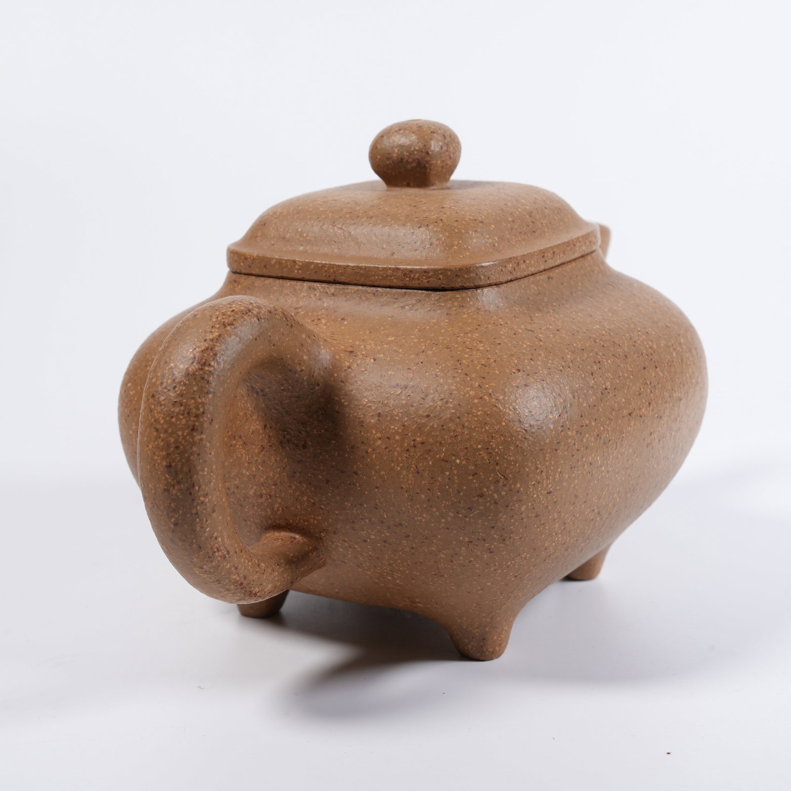 A YIXING CLAY EWER - 4