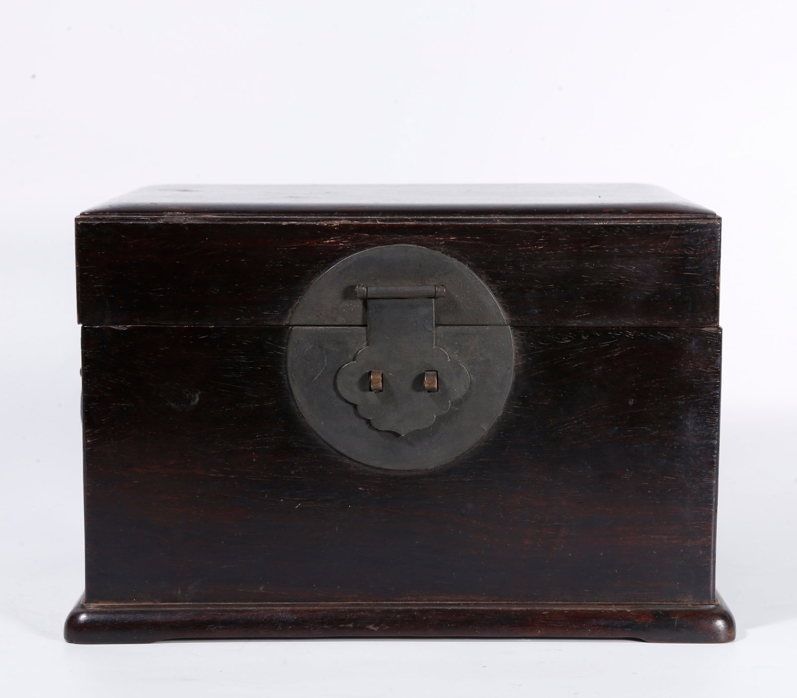 A RED SANDALWOOD COVERED BOX (1 of 9)