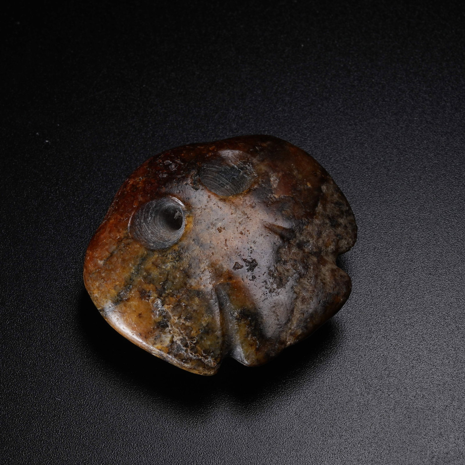 A ANCIENT JADE OWL - 8