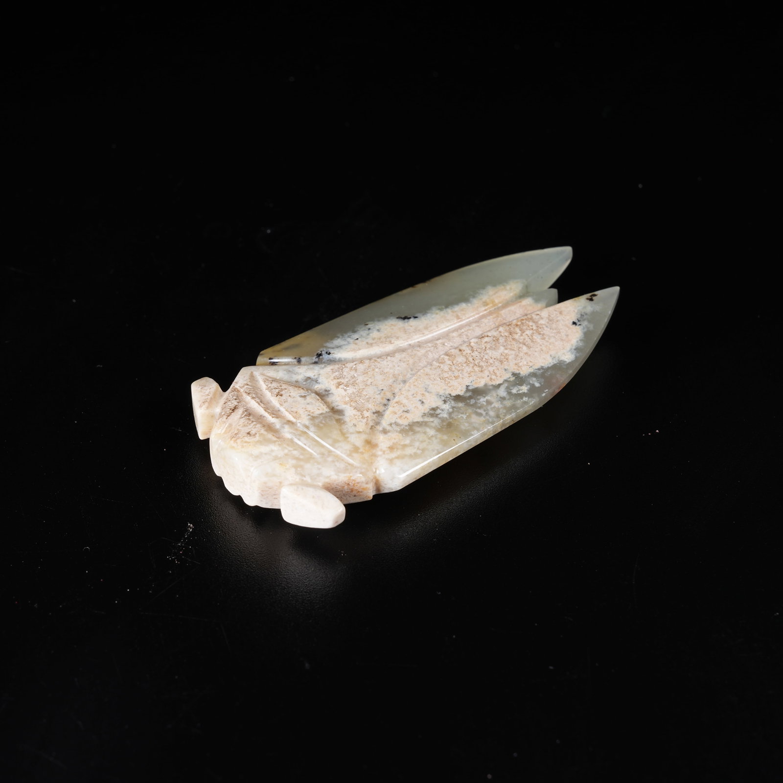 A ARCHAIC JADE CICADA: Archaic Jade Cicada