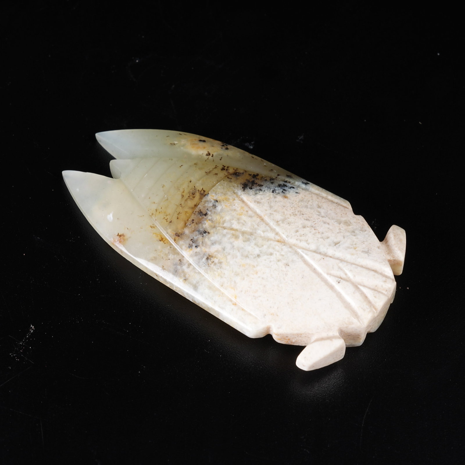 A ARCHAIC JADE CICADA - 8
