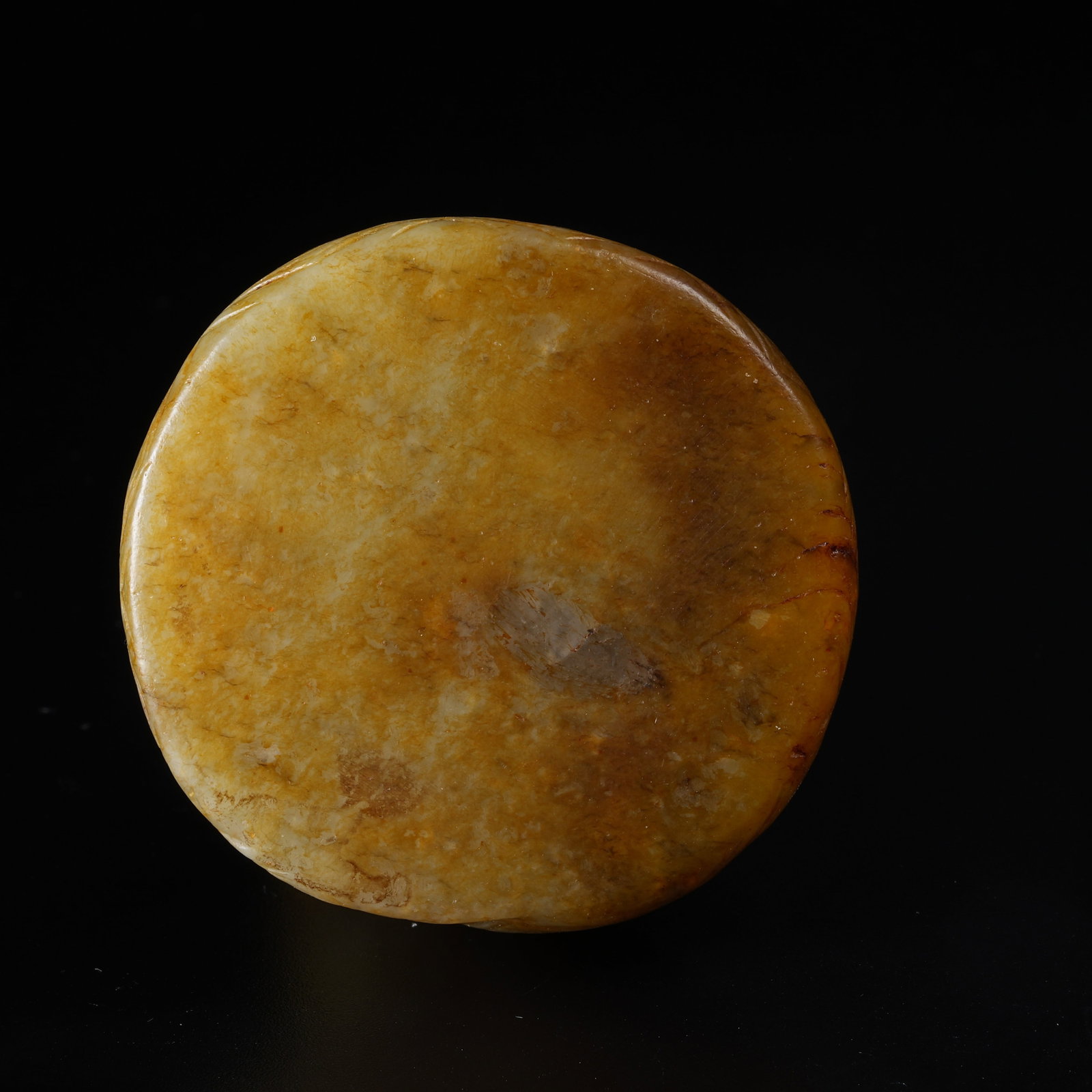 A ANCIENT JADE DRAGON PENDANT - 8