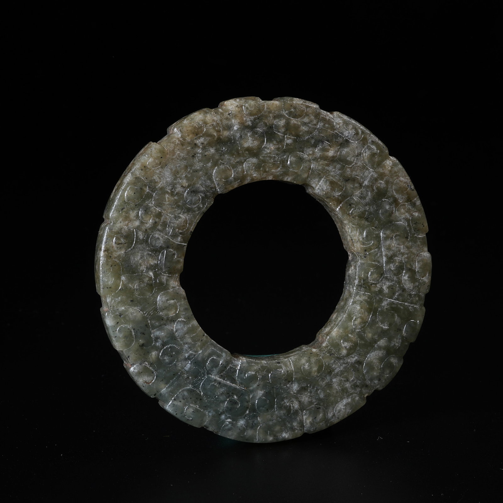 A ANCIENT JADE BI DISC: Ancient Jade Bi Disc