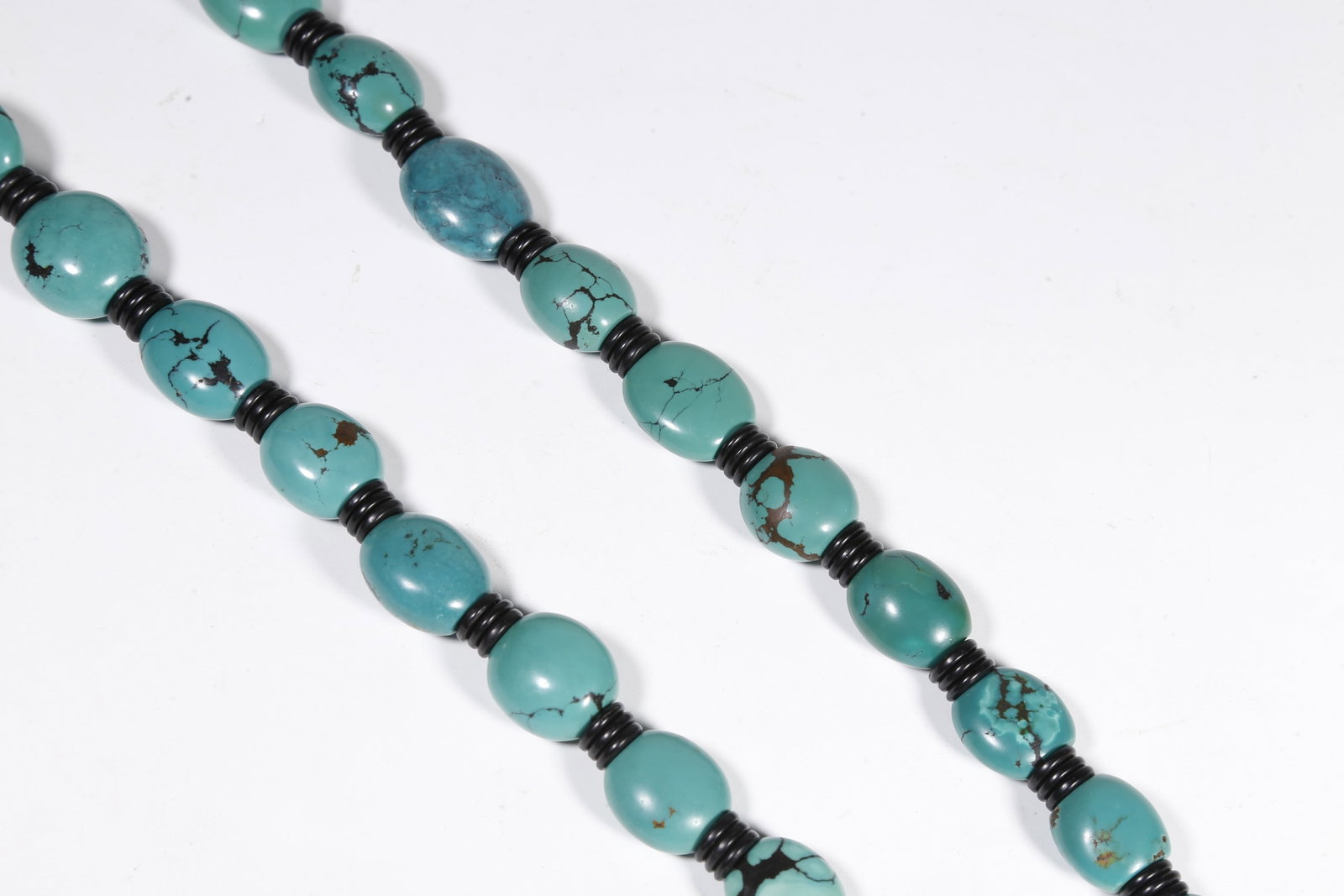 A TURQUOISE PRAYER BEADS - 3