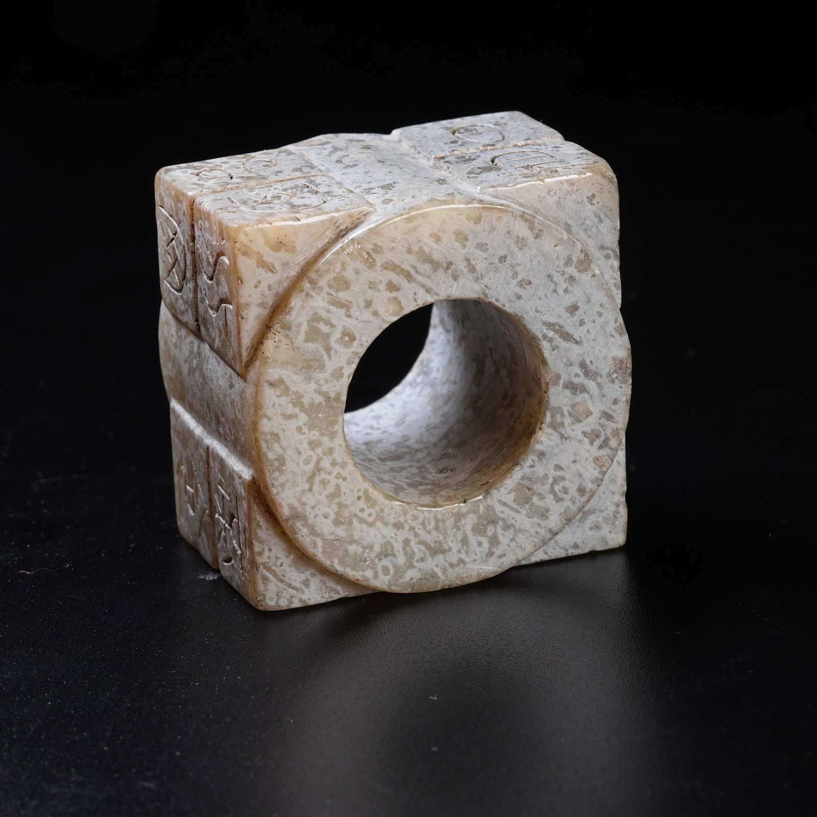 A ARCHAIC JADE CONG - 8