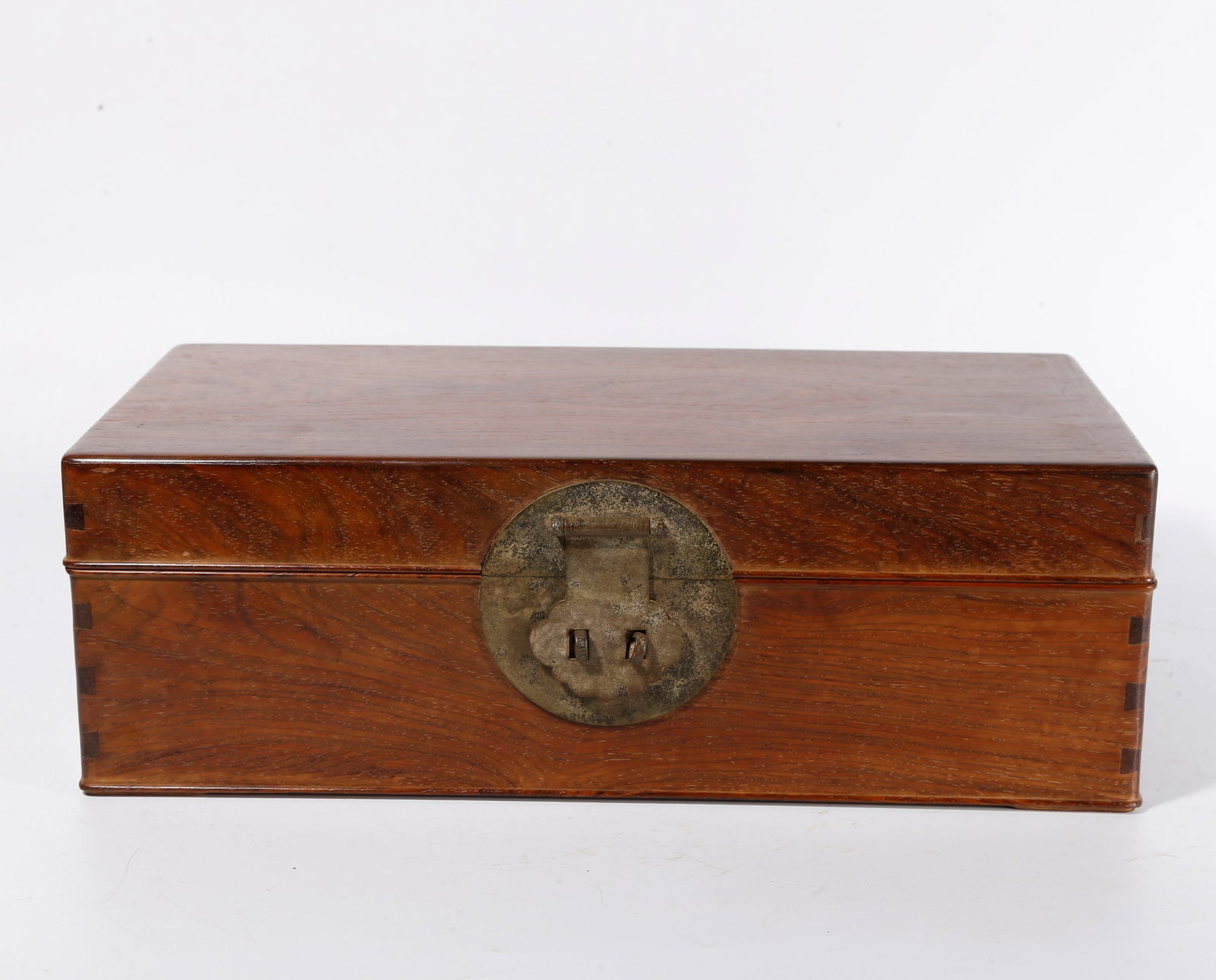 A COVERED BOX OF HUANGHUALI WOOD (1 of 10)