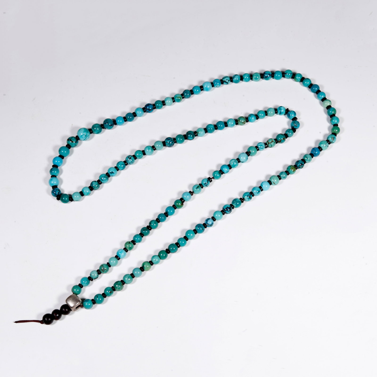 A TURQUOISE PRAYER BEADS (1 of 9)