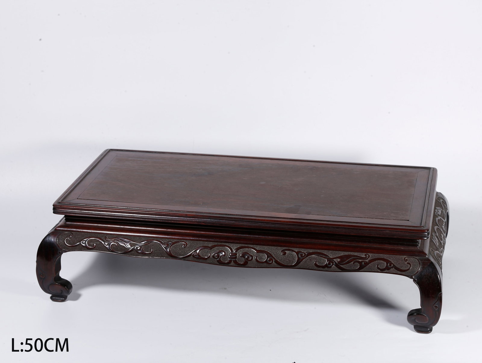 A HONGMU WOOD STAND WITH CHILONG DRAGON PATTERN (1 of 9)