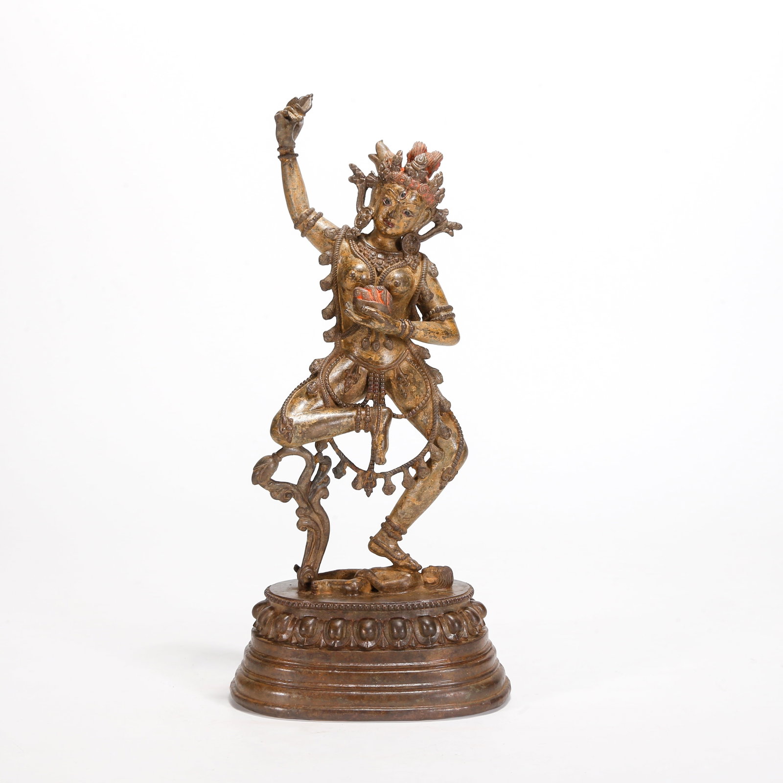 A BRONZE STATUE OF VAJRAVARAHI (1 of 9)