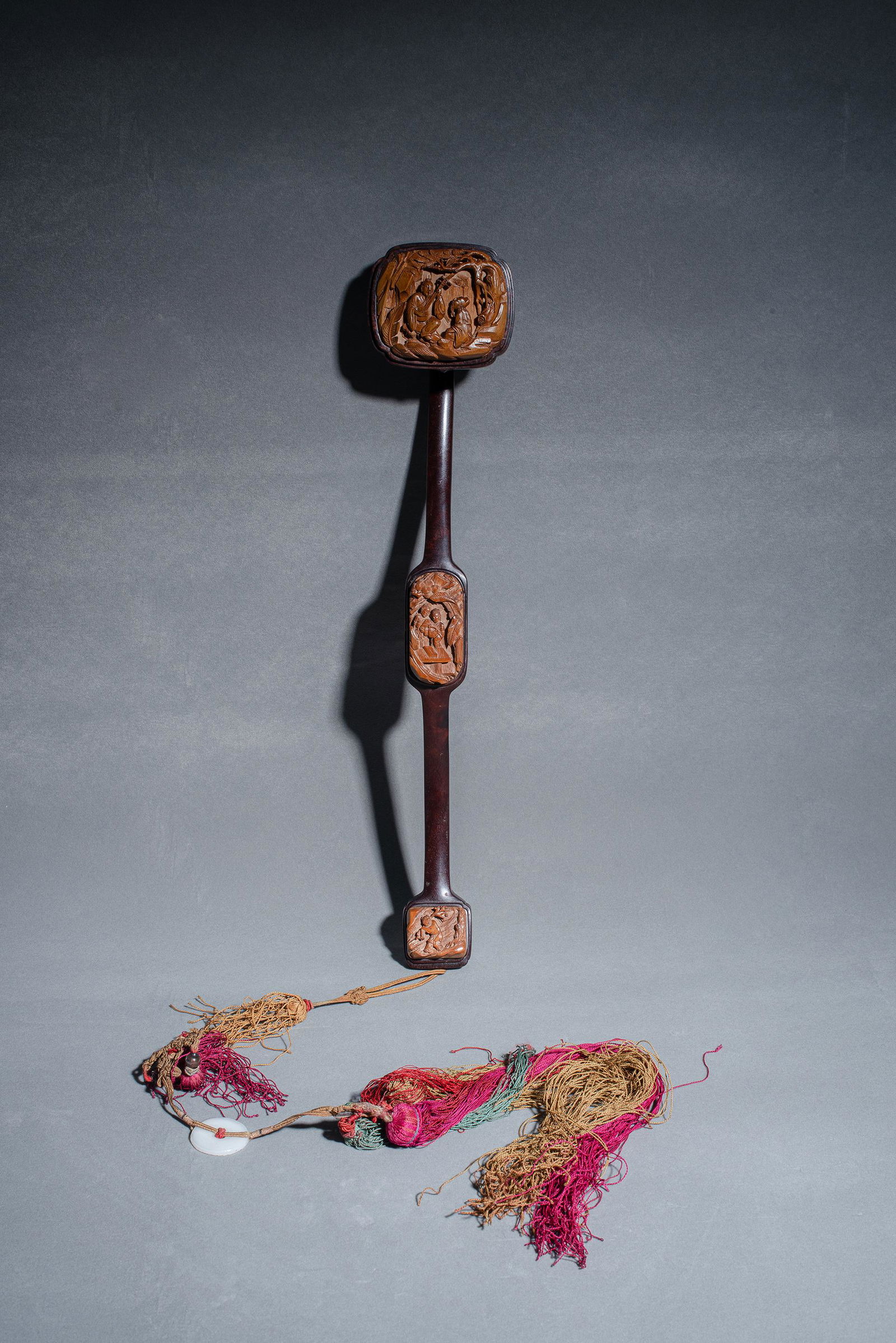 Bamboo Carving "Character Story" Paperweight (1 of 9)