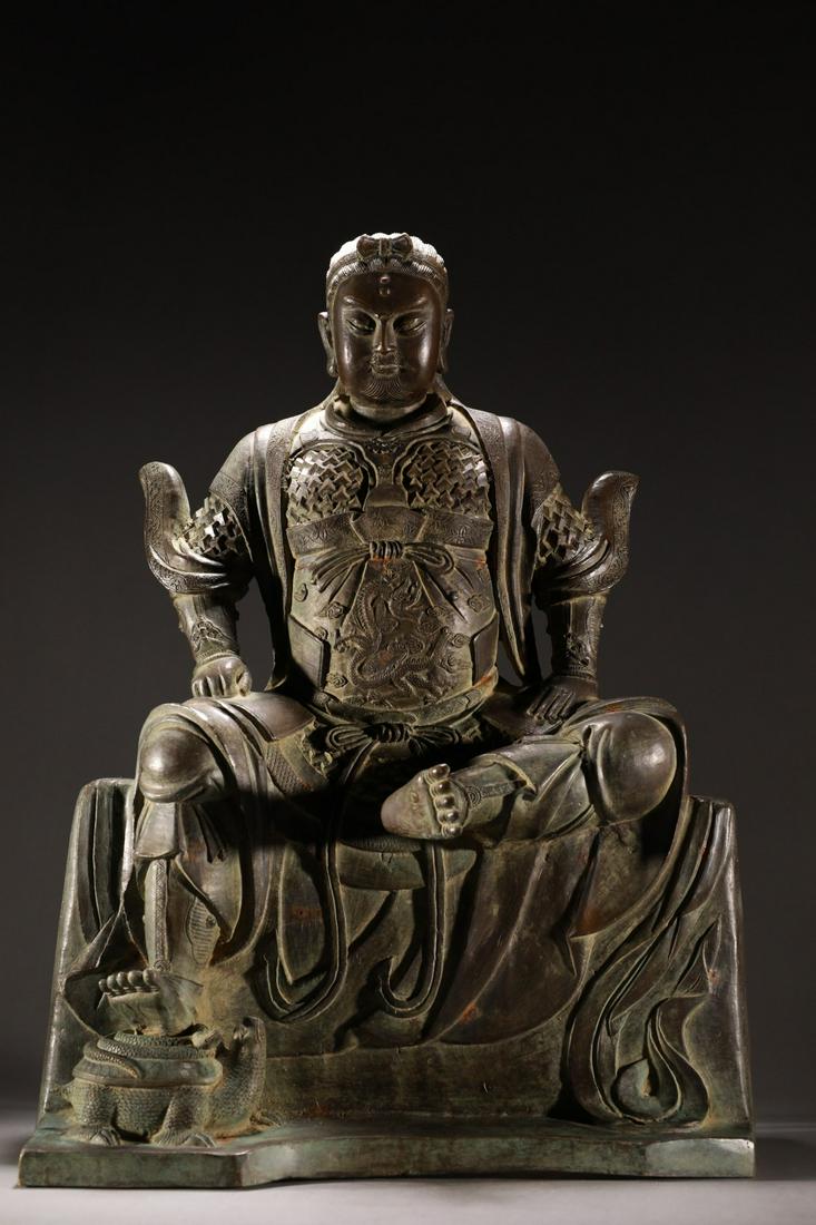 Bronze Statue of "Emperor Zhenwu" (1 of 9)