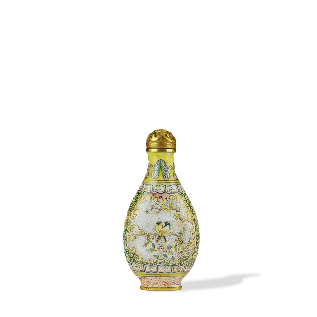 painted enamel snuff bottle (1 of 7)