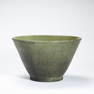 QING DYNASTY "TEA LEAF DUST GLAZE" BUCKET TEA BOWL