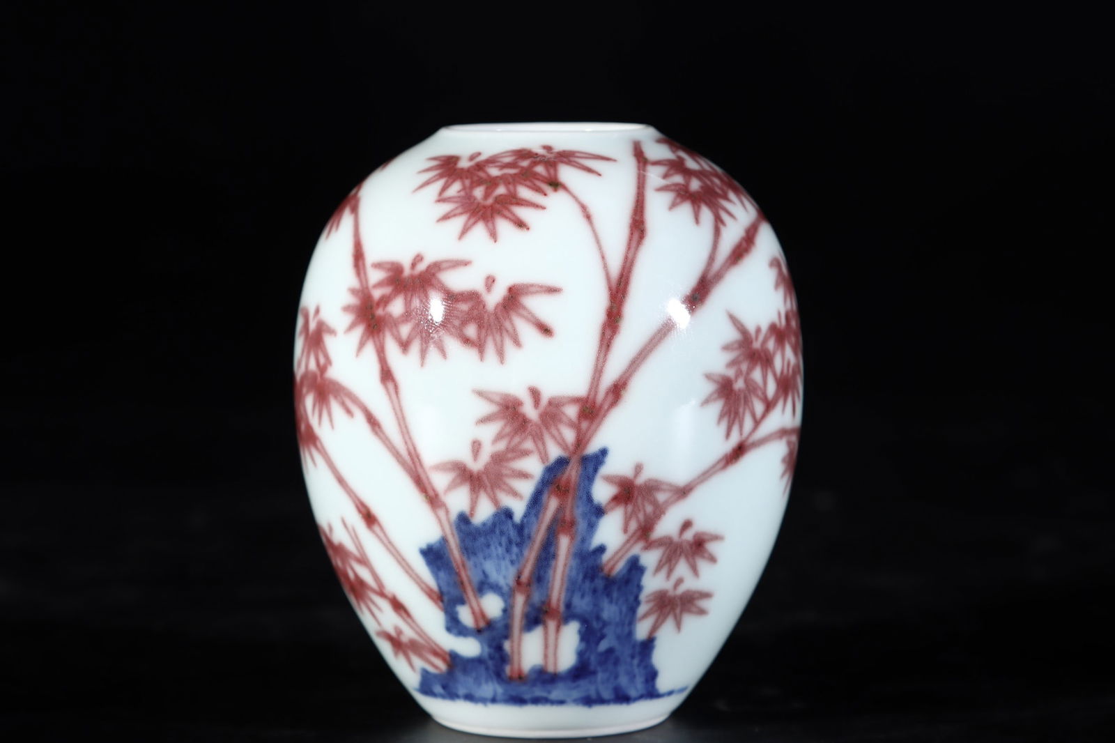 QING DYNASTY COPPER GILDED HU MAN RIDING LION AROMATHEBLUE AND WHITE GLAZED RED BARAPY ORNAMENT PAIR (1 of 9)