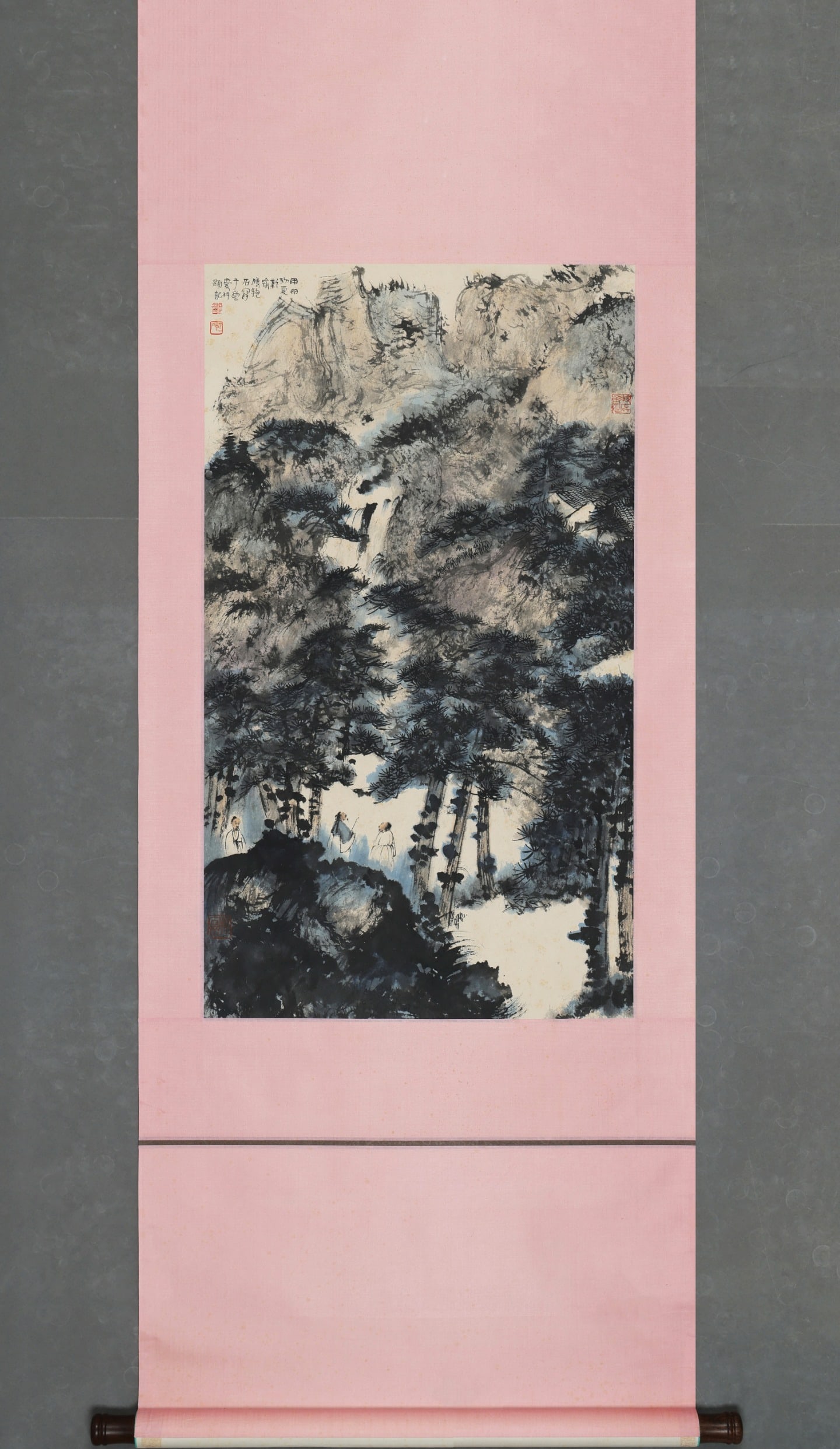 FU BAOSHI: PINE FOREST: 86x50CM