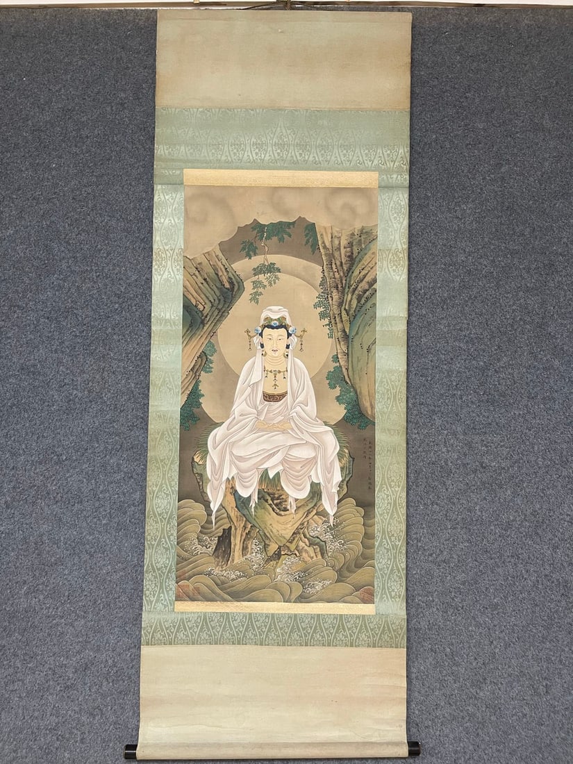 QING DYNASTY, DING GUANPENG, SILK: 42 x 89 cm