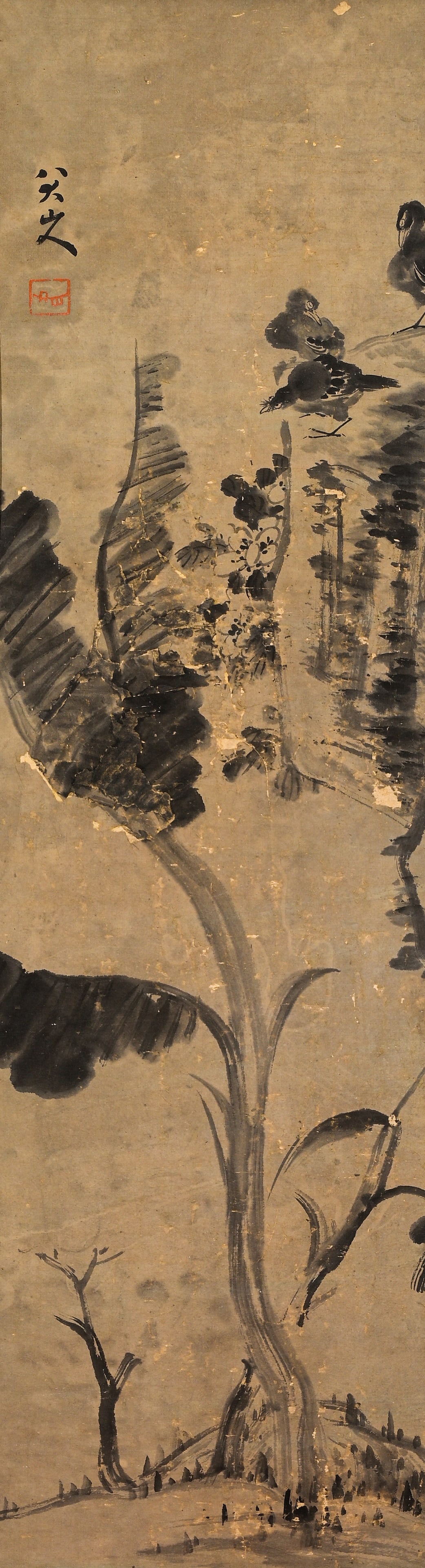 BADA SHANREN, FOUR-PANEL SCREEN - 14