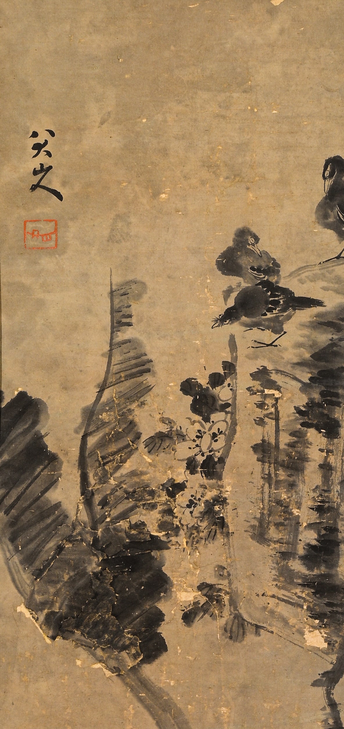 BADA SHANREN, FOUR-PANEL SCREEN - 15