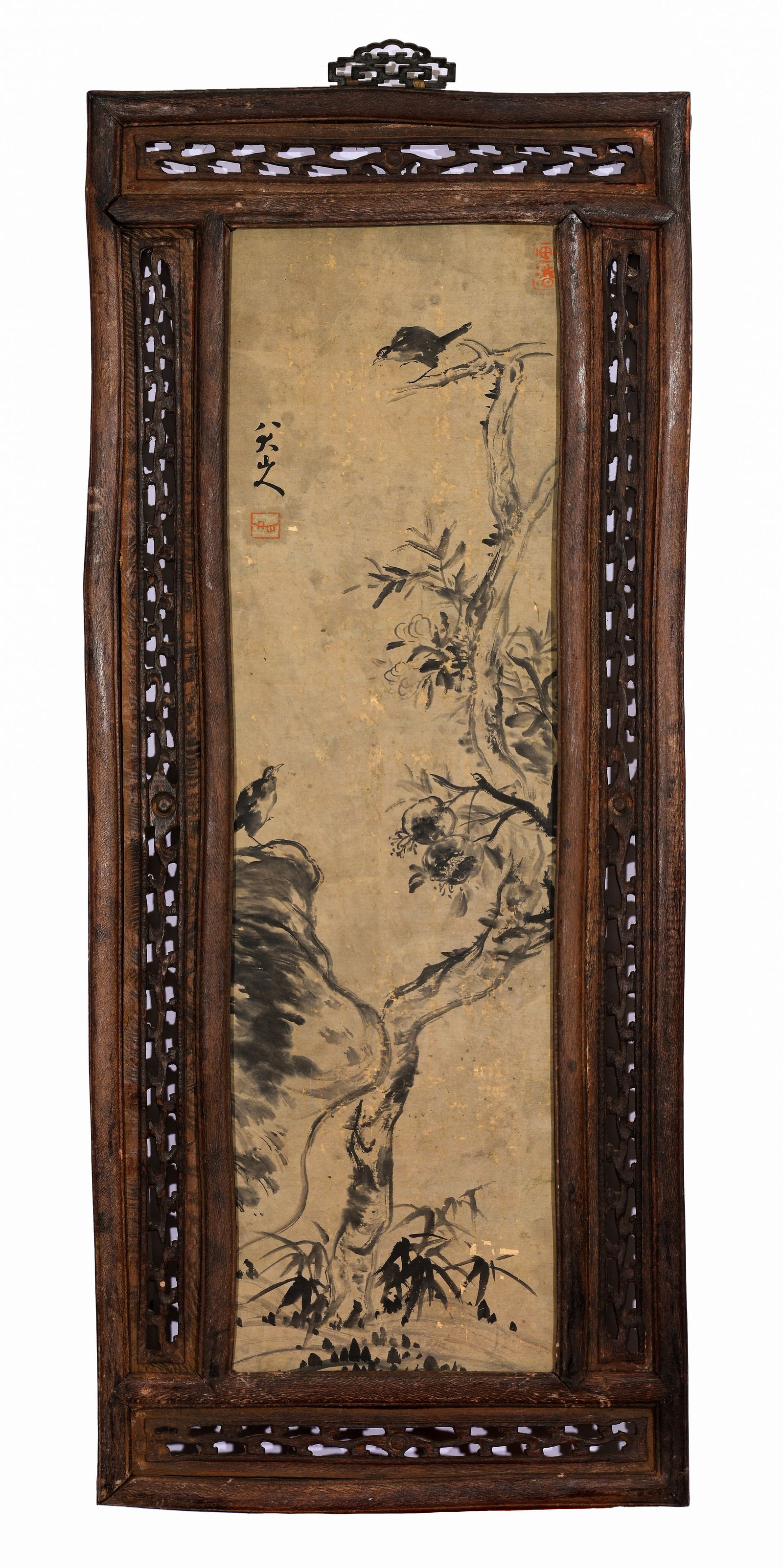 BADA SHANREN, FOUR-PANEL SCREEN - 5