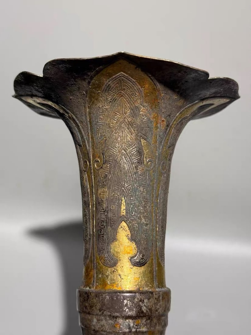 SILVER FLOWER GOBLET - 2