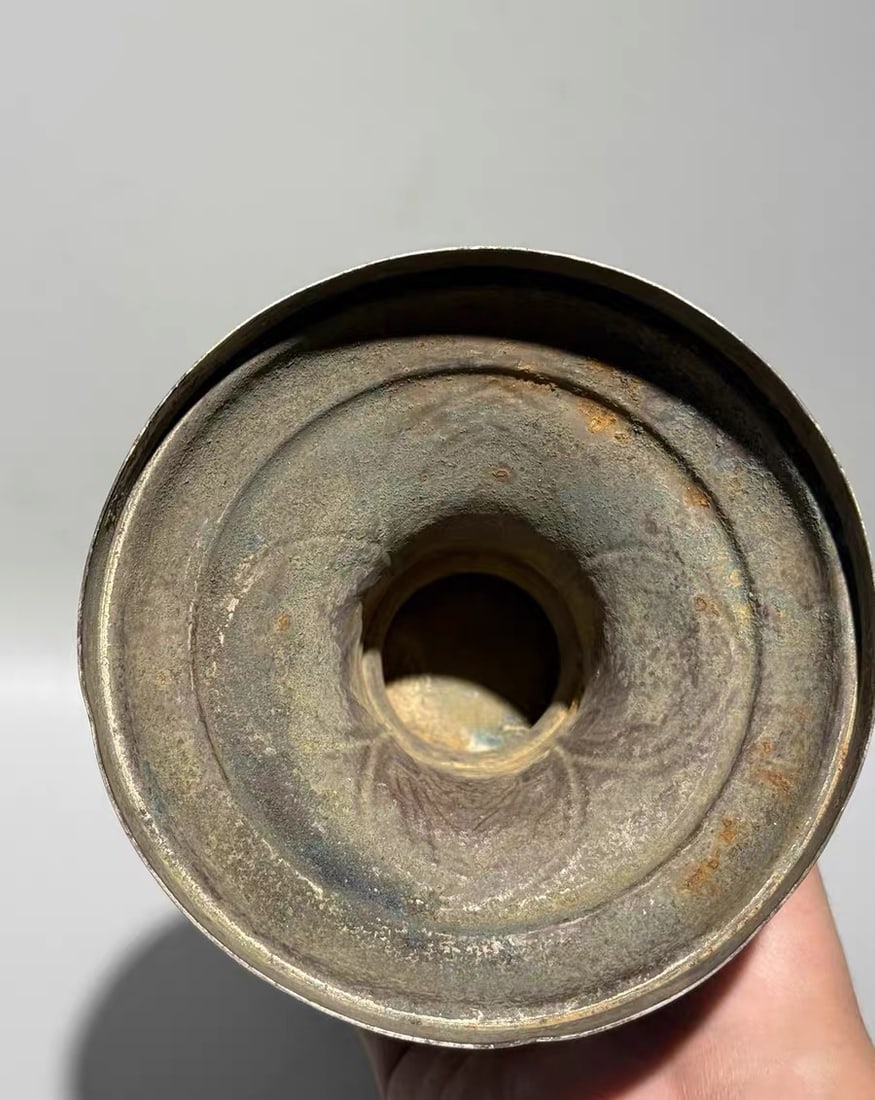 SILVER FLOWER GOBLET - 6