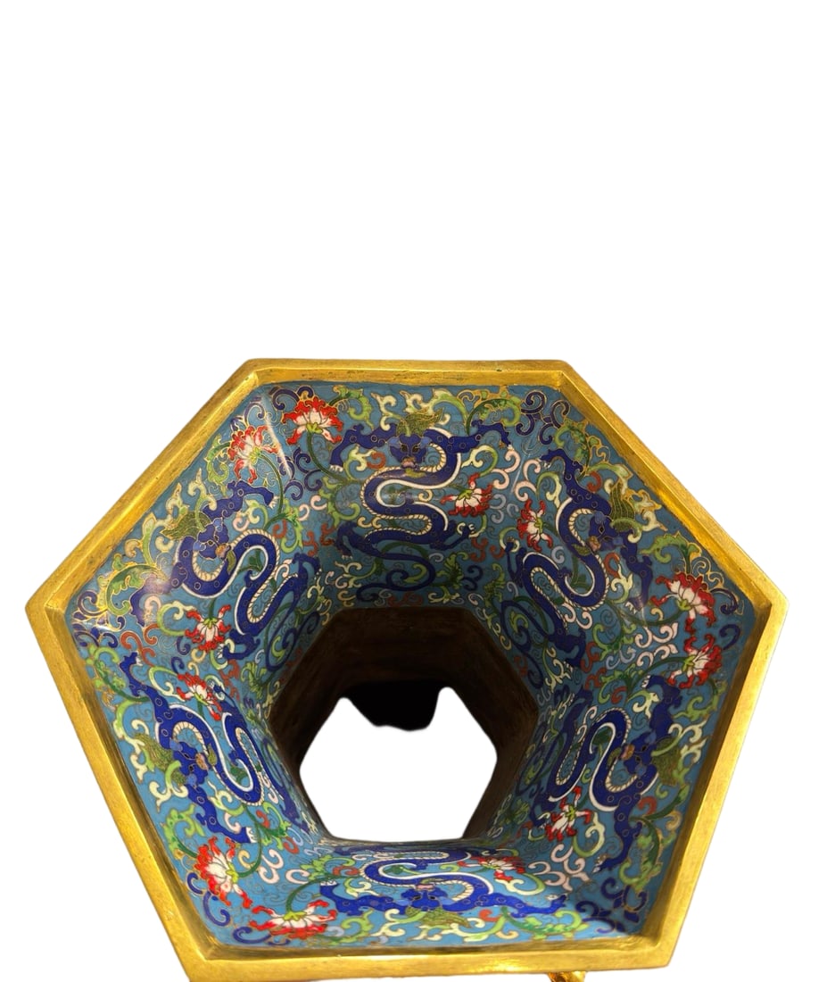 DRAGON PATTERN HEXAGONAL ZUN - 2