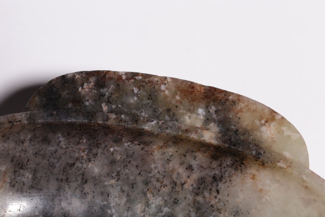 ANCIENT JADE DOUBLE-EARED CUP - 7