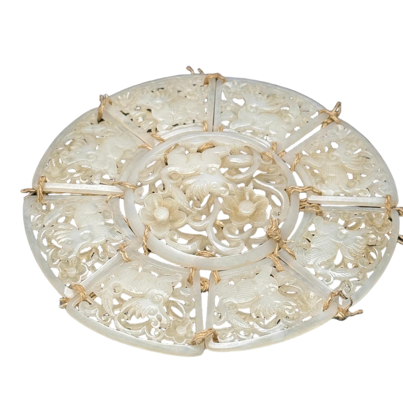 OPENWORK JADE FLOWER PANEL - 4