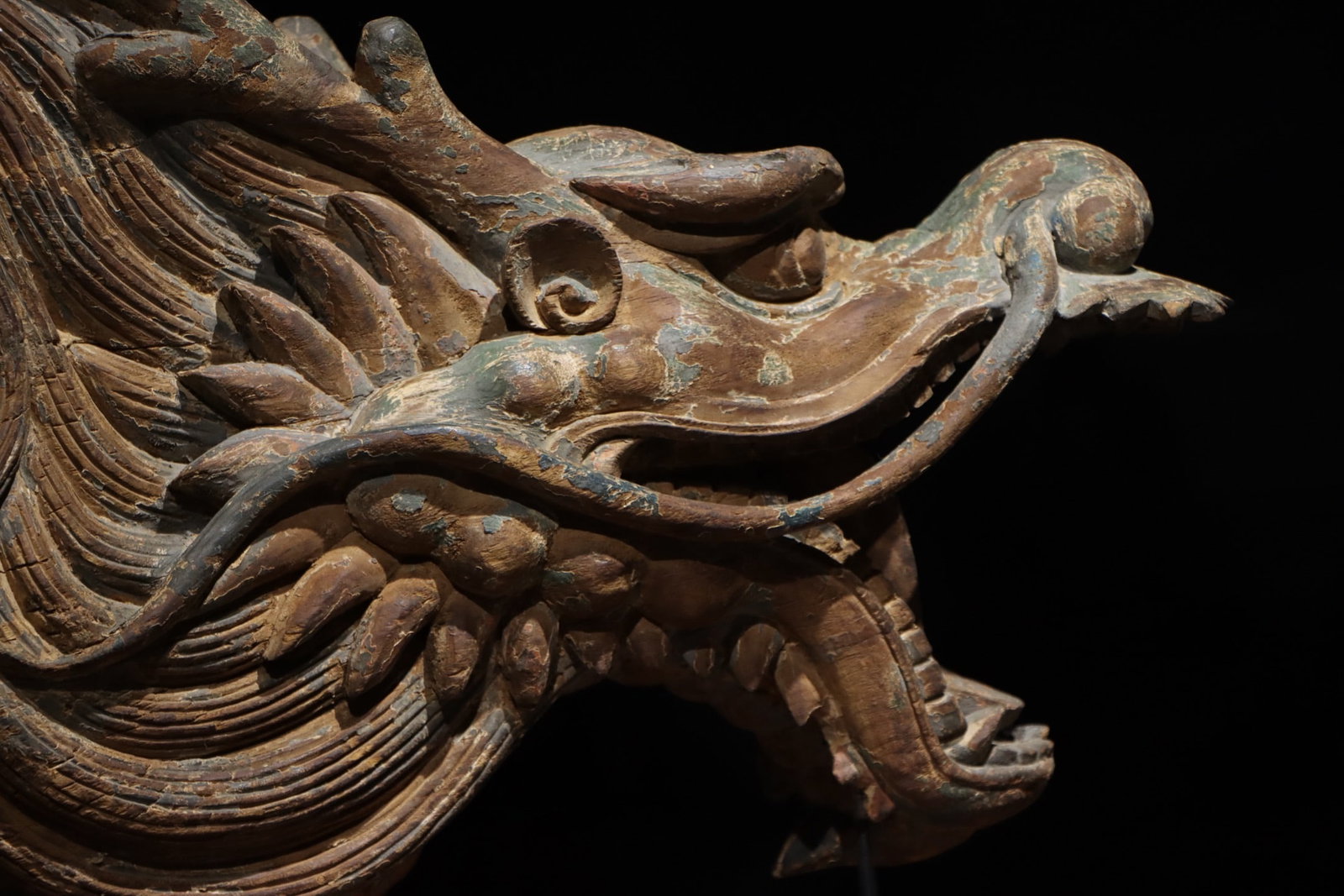 ANCIENT ARCHITECTURE - DRAGON HEAD - 2
