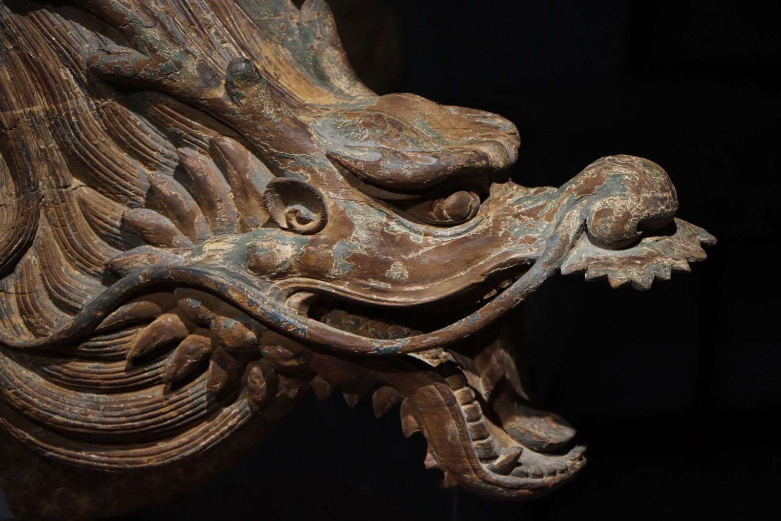 ANCIENT ARCHITECTURE - DRAGON HEAD - 8