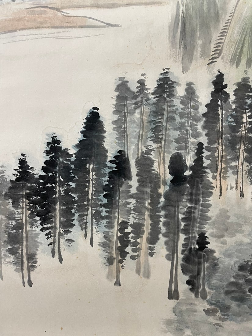 QIBAISHI:LANDSCAPE，)傅抱石 - 7