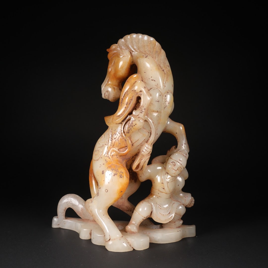 HETIAN JADE HORSE ORNAMENT (1 of 9)
