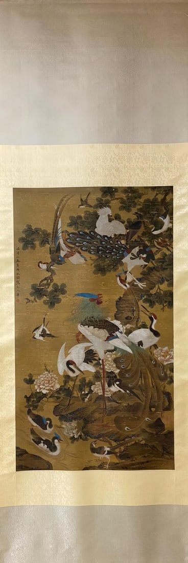 SHENQUAN:ONEHUNDREDBIRDSPAYINGHOMAGETOTHEPHOENIX沈荃 (1 of 9)