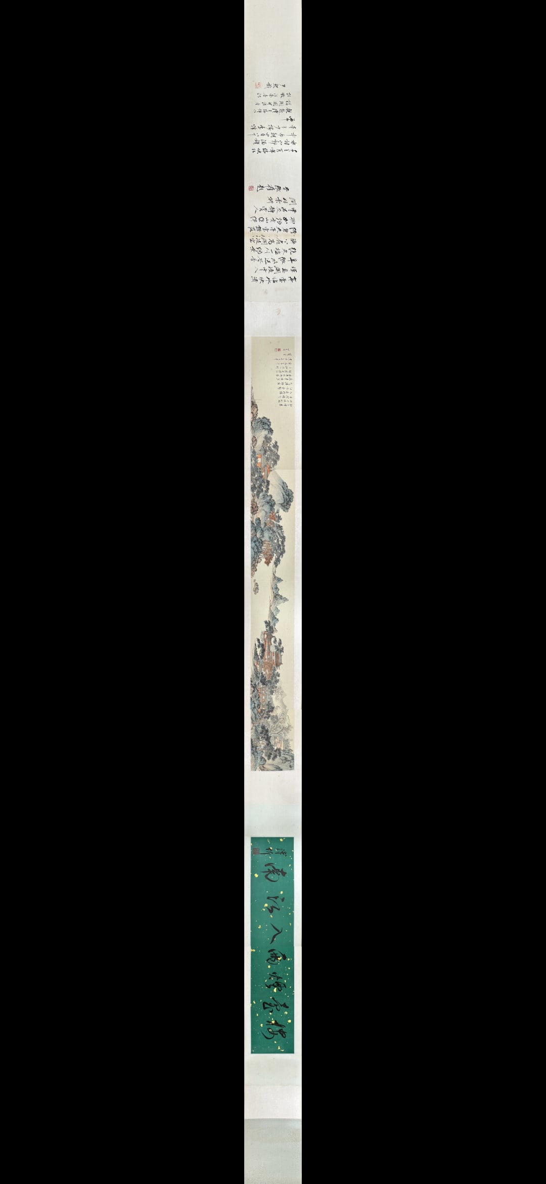 PURU:LANDSCAPEHANDSCROLL，溥儒 - 2