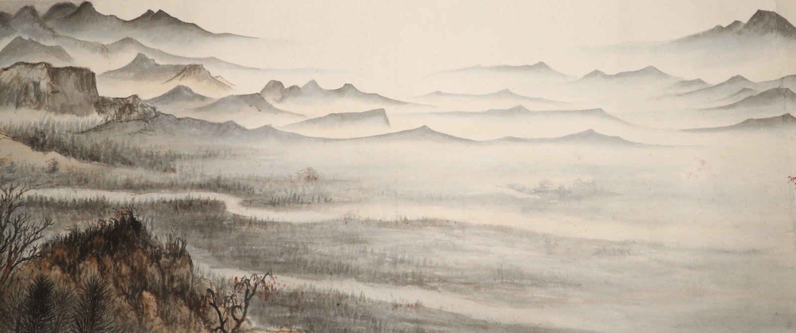 ZHANGDAQIAN:SCENICVIEWSOFSTREAMSANDMOUNTAINS张大千 - 6