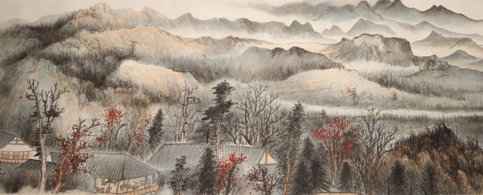 ZHANGDAQIAN:SCENICVIEWSOFSTREAMSANDMOUNTAINS张大千 - 7