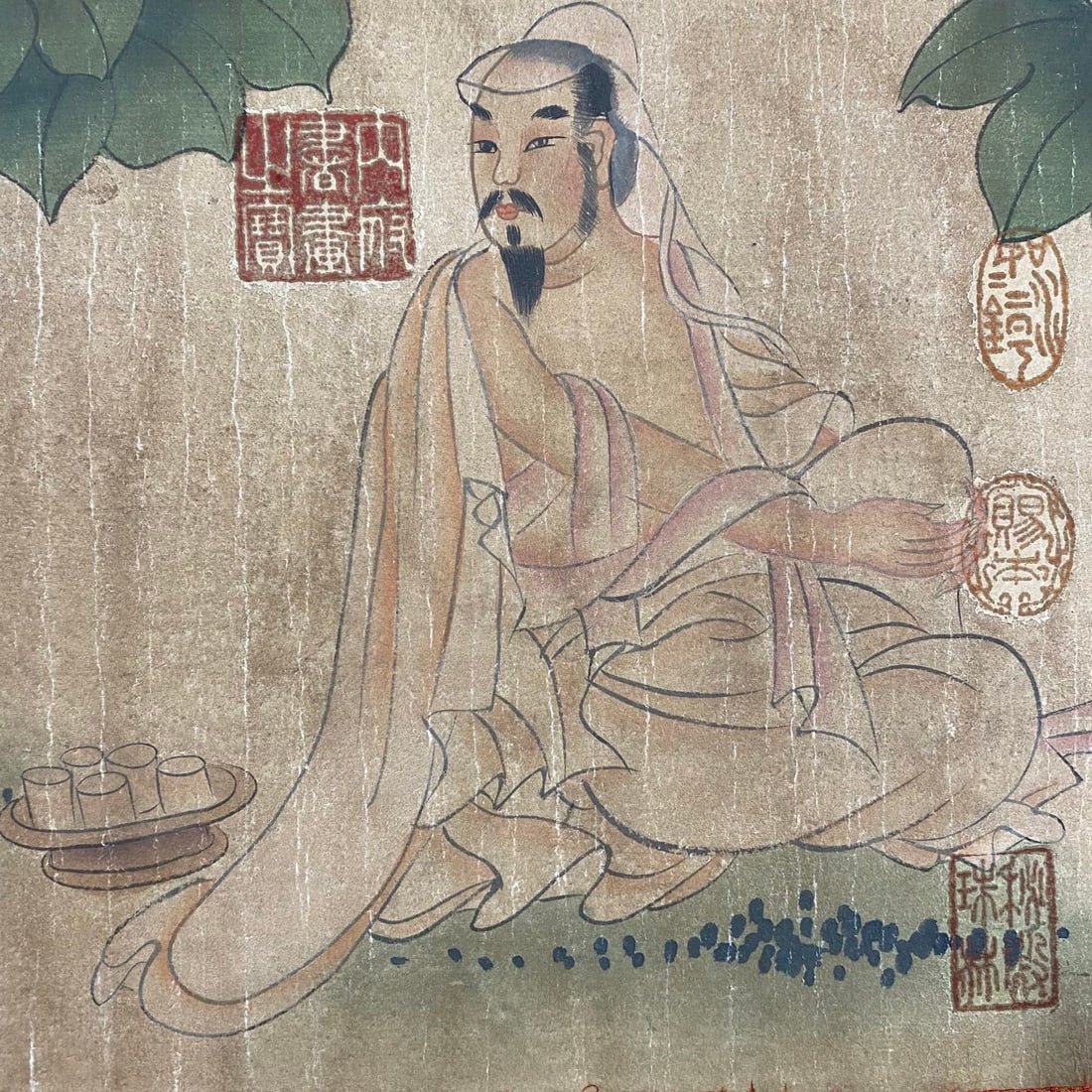 YANLIBEN:FIGURES(HANDSCROLL)阎立本 - 7