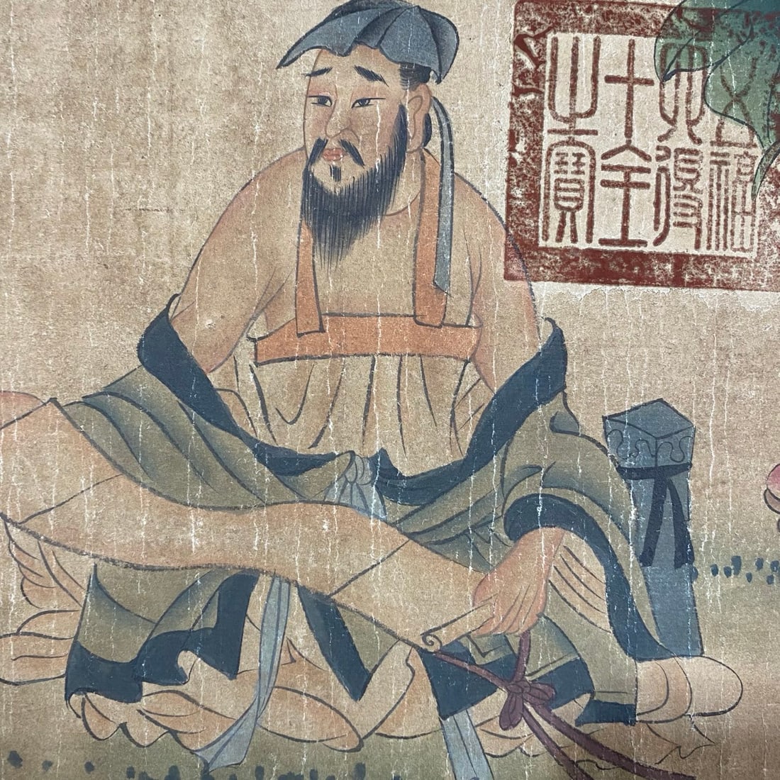 YANLIBEN:FIGURES(HANDSCROLL)阎立本 - 8