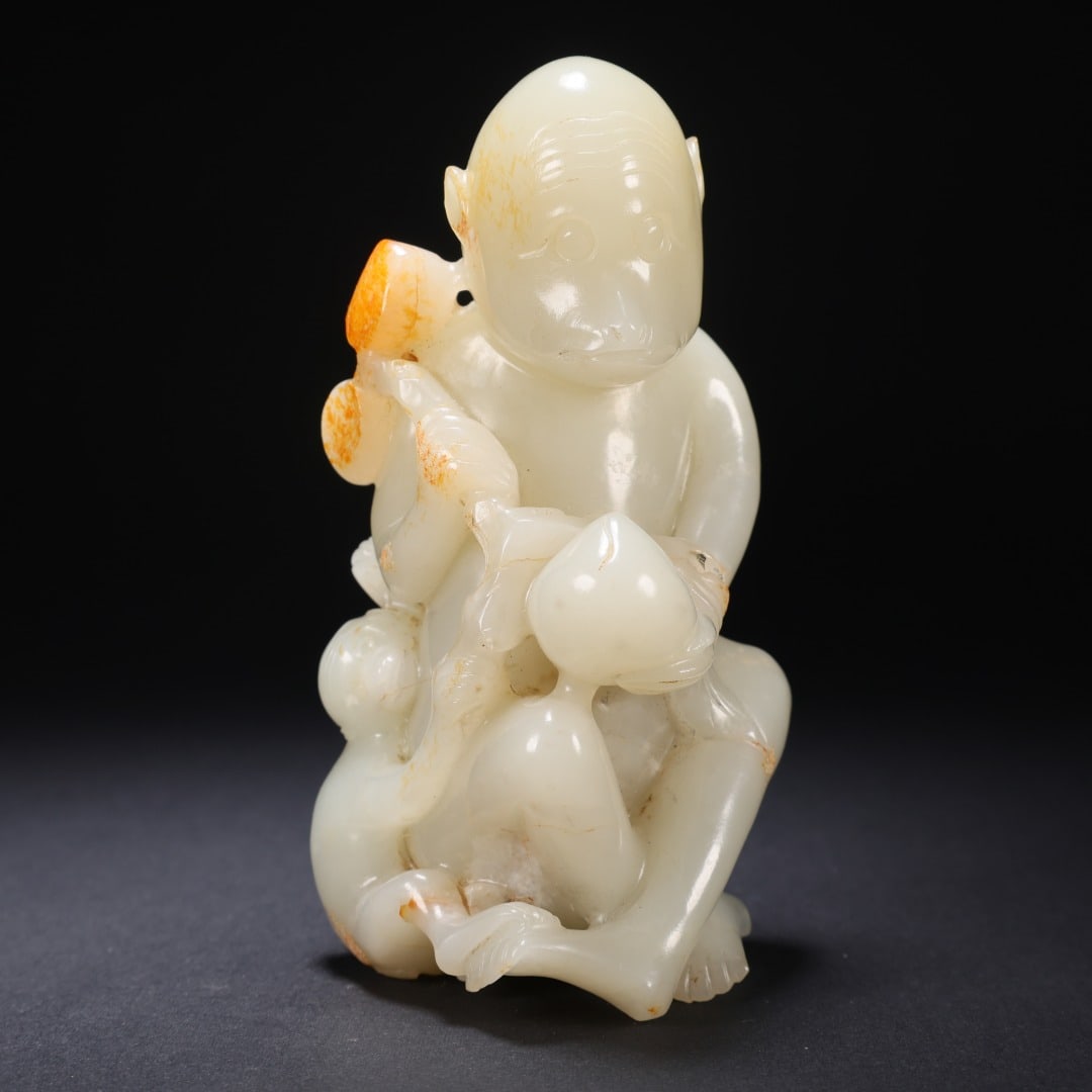 JADE MONKEY ORNAMENT - 2