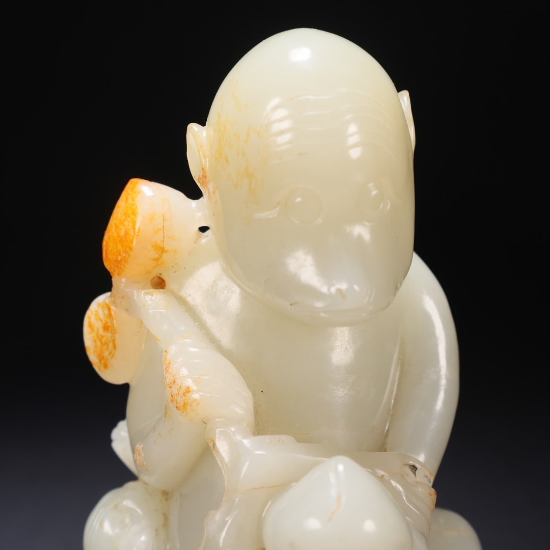 JADE MONKEY ORNAMENT - 3