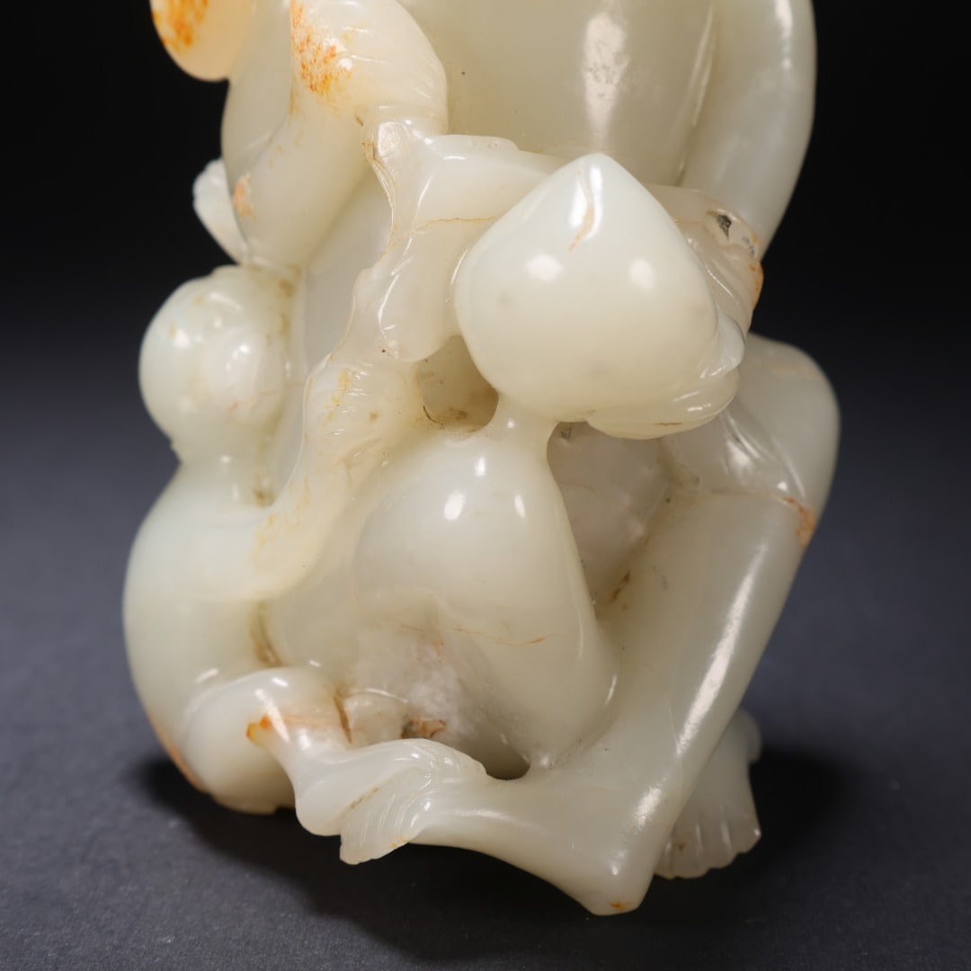 JADE MONKEY ORNAMENT - 4