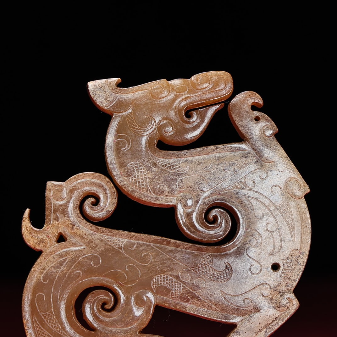 JADE DRAGON PENDANT - 2