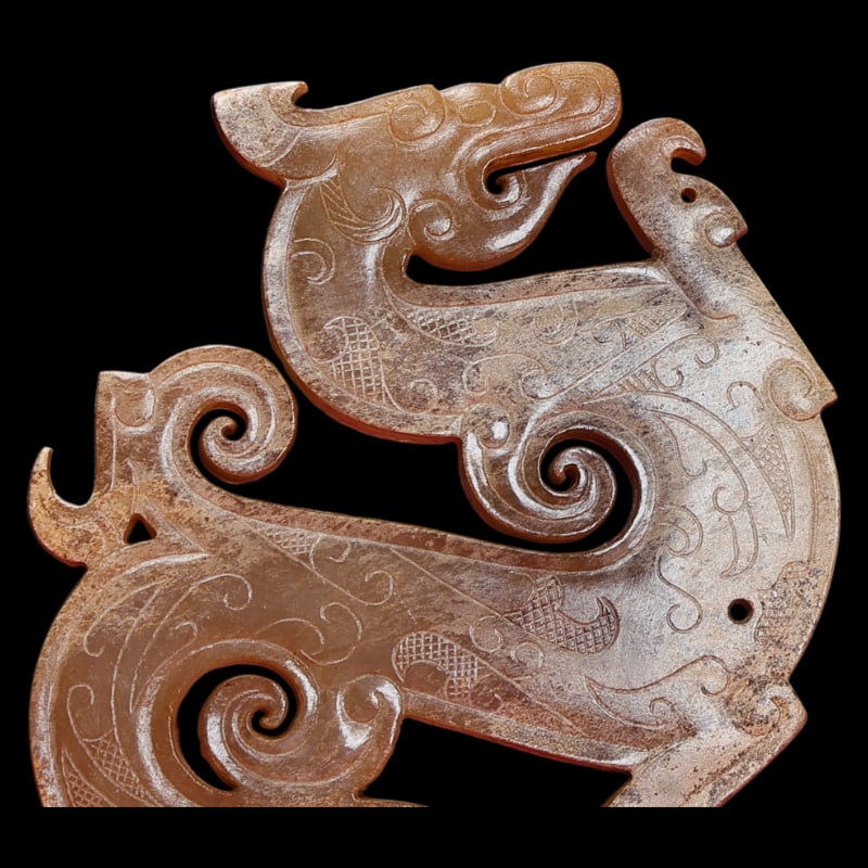 JADE DRAGON PENDANT - 3