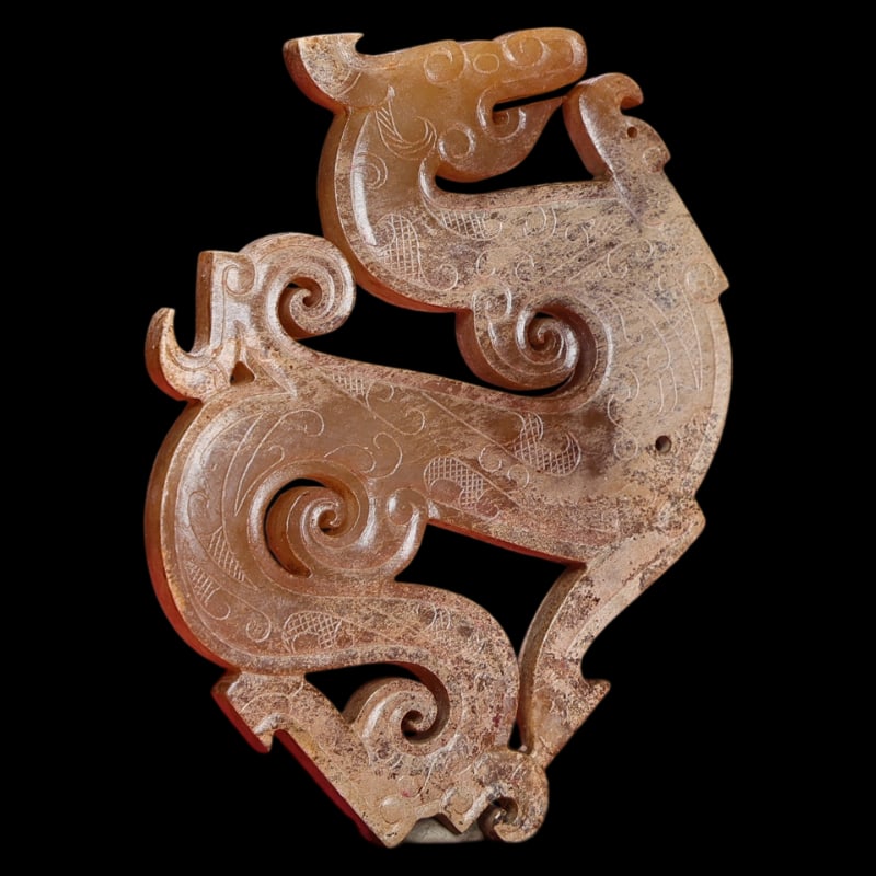 JADE DRAGON PENDANT - 4